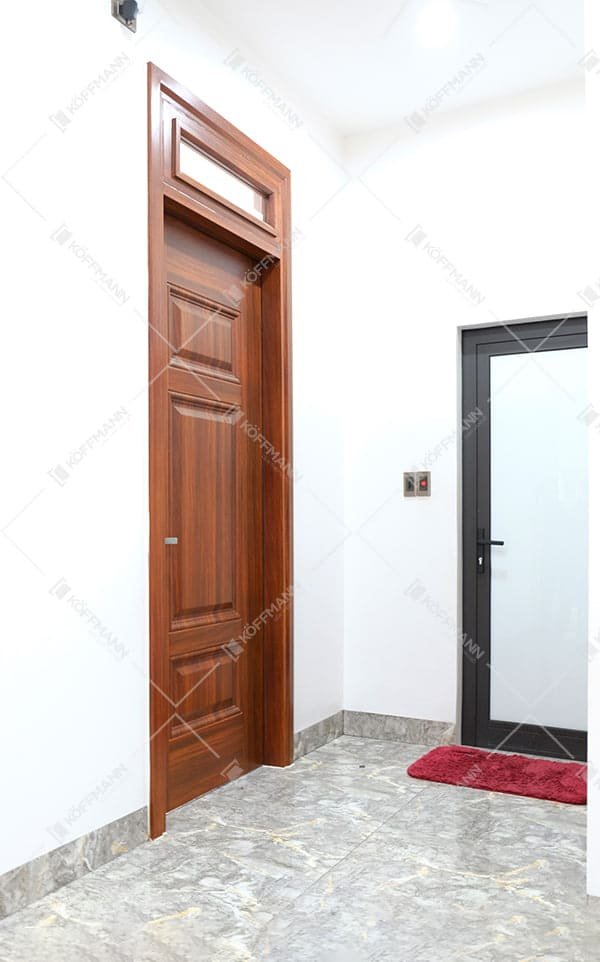 Cửa thép vân gỗ Koffmann KG-1.03-1TK - 1 cánh - Mai Chương Bến Tre