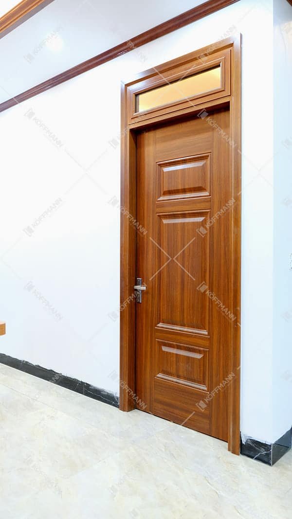 Cửa thép vân gỗ Koffmann KG-1.03-1TK - 1 cánh - Mai Chương Bến Tre