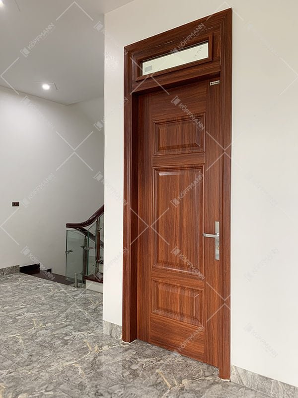 Cửa thép vân gỗ Koffmann KG-1.03-1TK - 1 cánh - Mai Chương Bến Tre