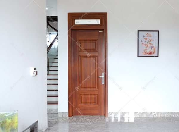 Cửa thép vân gỗ Koffmann KG-1.03-1TK - 1 cánh - Mai Chương Bến Tre