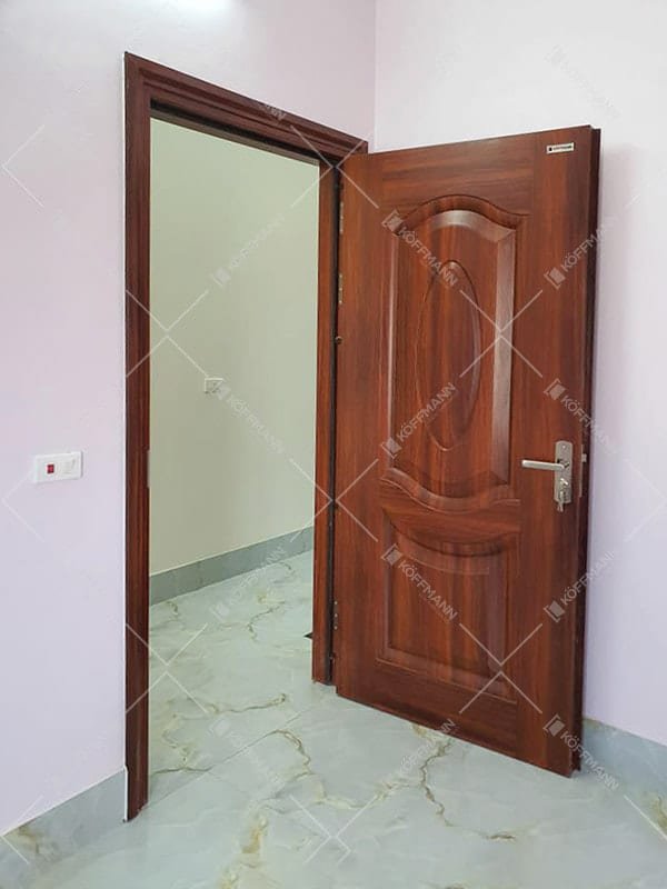 Cửa thép vân gỗ Koffmann KG-1.07 - 1 cánh - Mai Chương