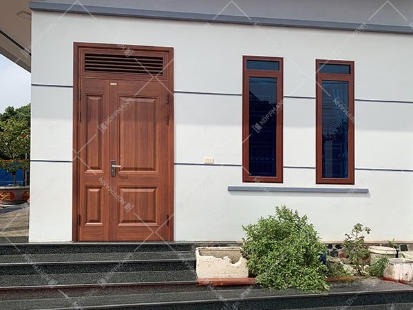 Cửa thép vân gỗ Koffmann KG-21.06.06A-1NC - Bến Tre