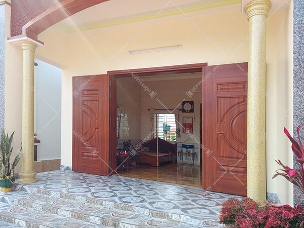 Cửa thép vân gỗ Koffmann KG-22.01.01 2 cánh - Bến Tre