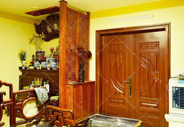 Cửa thép vân gỗ Koffmann KG-22.01.01 2 cánh - Bến Tre