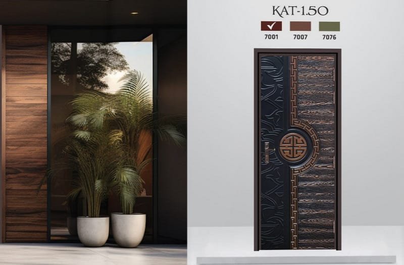 Cửa thép Classic Koffmann KAT-1.50 1 cánh - Bến Tre