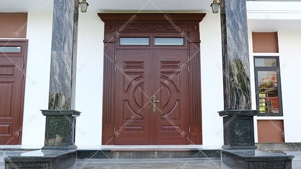 Cửa thép vân gỗ Luxury Koffmann KL-22.01-2TK - Maiwindows Bến Tre