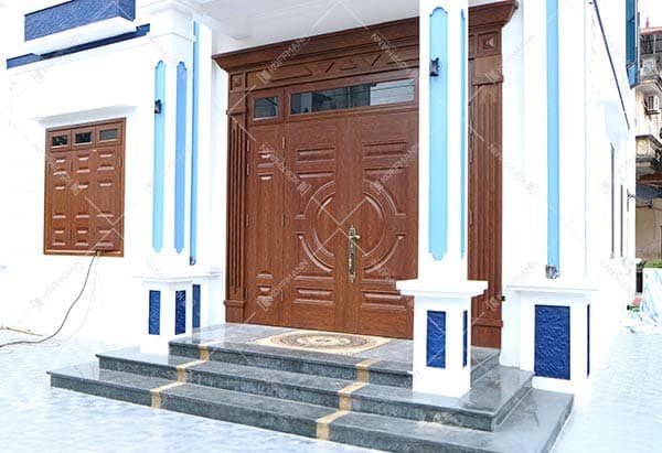 Cửa Thép Vân Gỗ Koffmann Luxury KL-41.01.03-4TK - Maiwindows