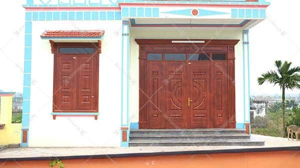 Cửa Thép Vân Gỗ Koffmann Luxury KL-41.01.03-4TK - Maiwindows