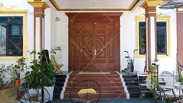 Cửa Thép Vân Gỗ Koffmann Luxury KL-41.01.03-4TK - Maiwindows