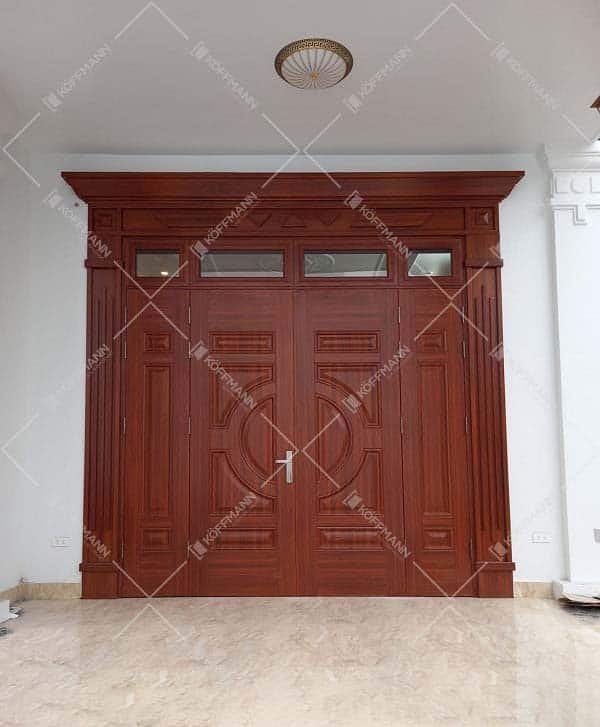 Cửa Thép Vân Gỗ Koffmann Luxury KL-41.01.03-4TK - Maiwindows