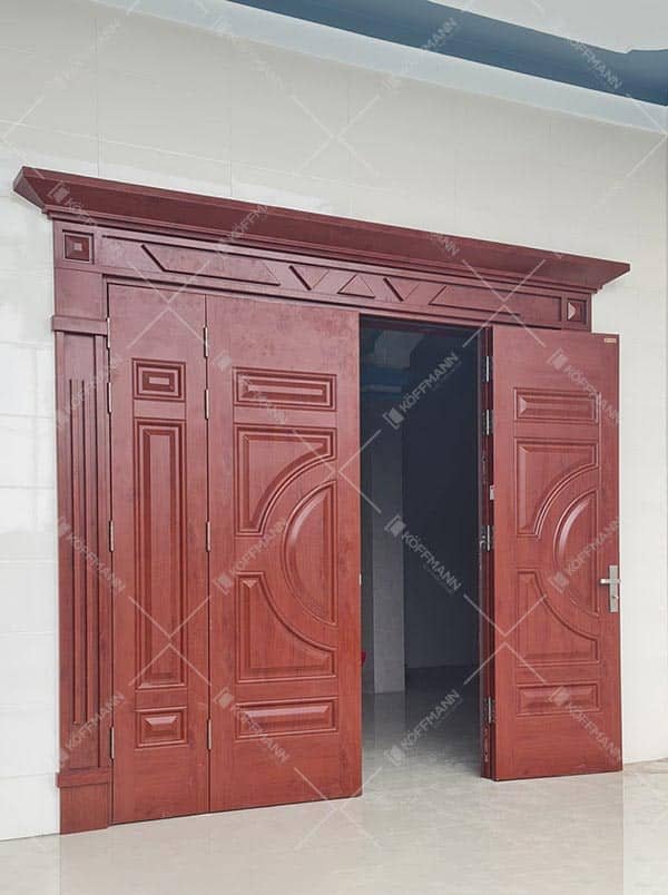 Cửa Thép Vân Gỗ Koffmann Luxury KL-41.01.03-4TK - Maiwindows