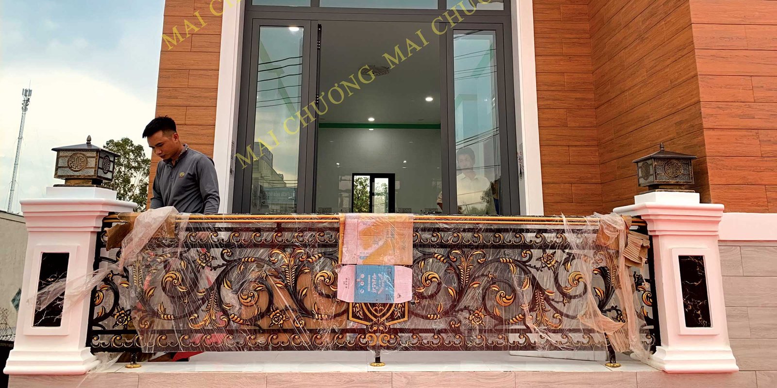 Sắt mỹ thuật do Maiwindow thi công