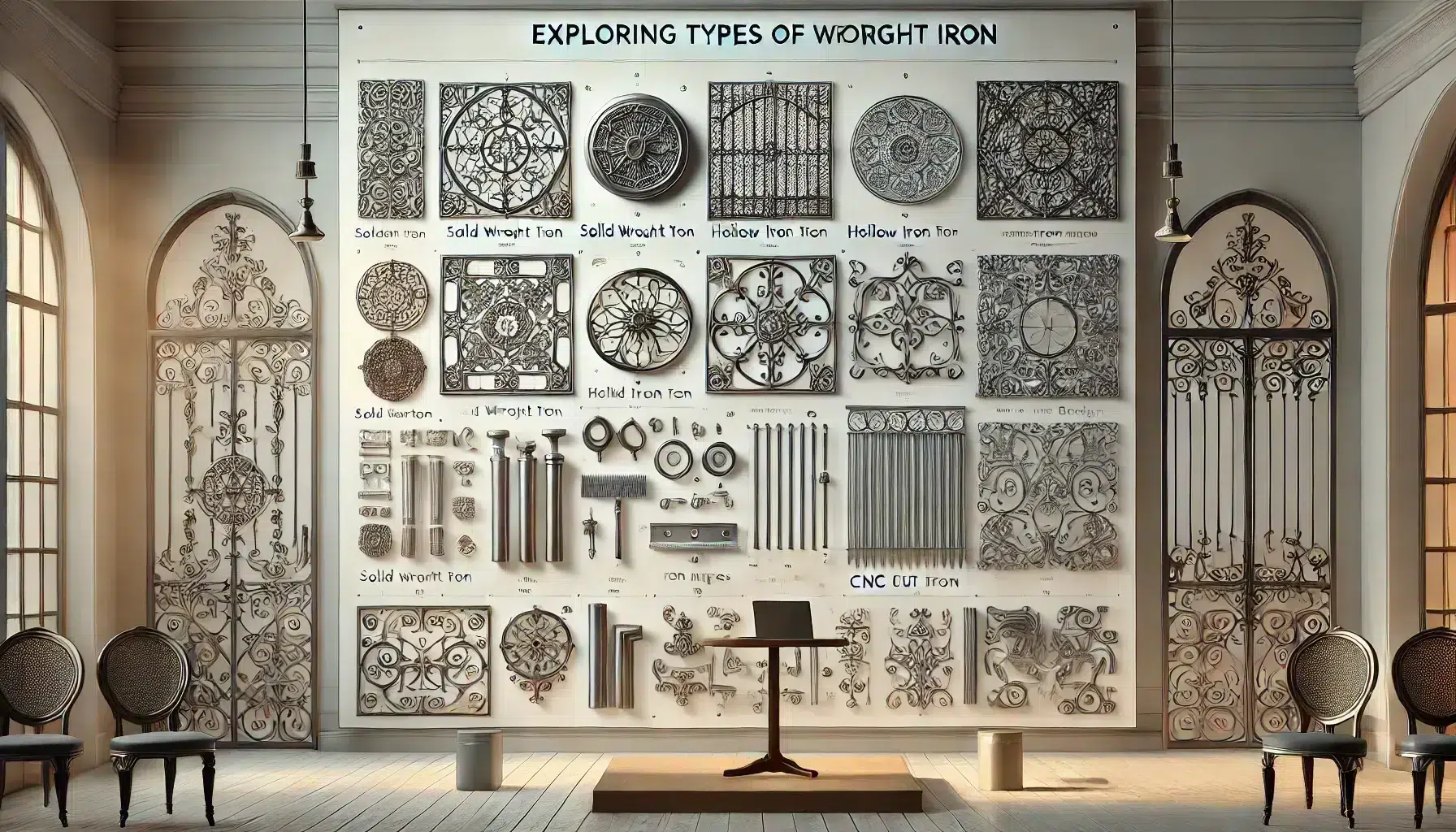 8 Bí Quyết Vàng Chọn Mua Sắt Mỹ Thuật Đẹp Hợp Túi Tiền 12 Tìm hiểu về các loại sắt mỹ thuật