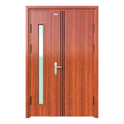 Cửa thép vân gỗ 2 cánh Koffmann KG-21.08.K - Mai Chương Bến Tre