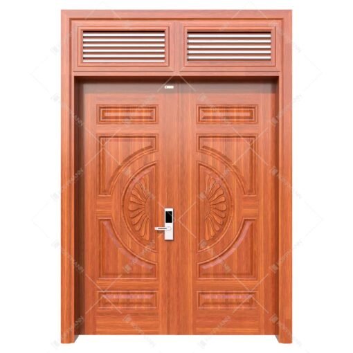 Cửa thép vân gỗ Koffmann KG-22.01H.01H-2NC tại Bến Tre - Mai Chương