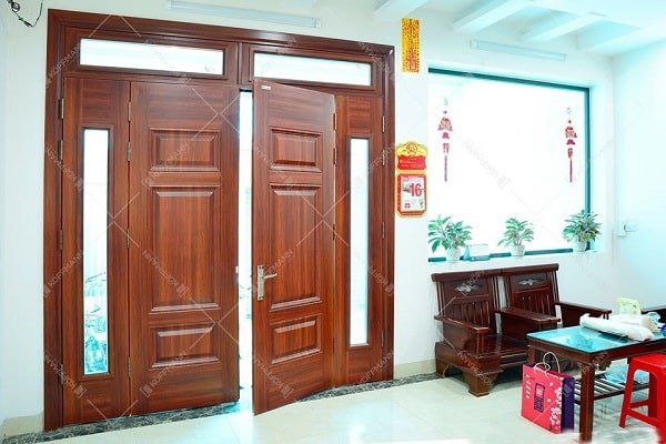 Cửa thép vân gỗ Koffmann KG-41.03.K-2TK - Bến Tre