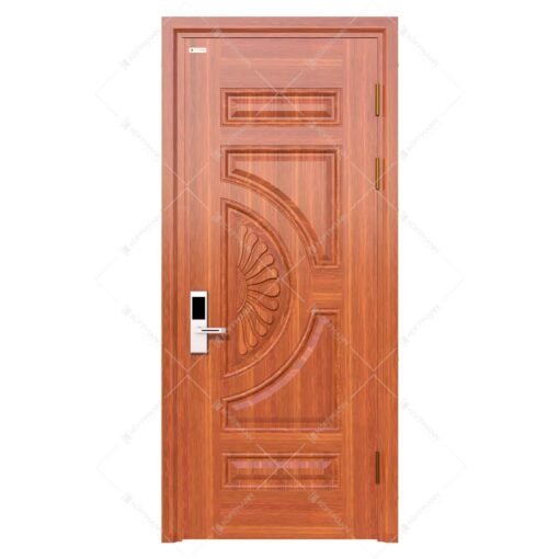 Cửa thép vân gỗ 1 cánh Koffmann KG-1.01H tại Bến Tre - Mai Chương
