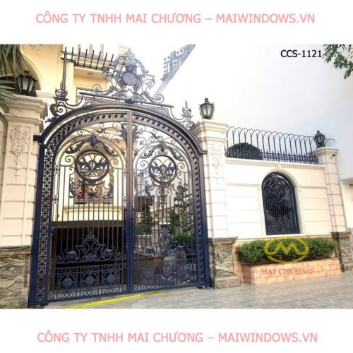 mẫu cửa cổng đẹp-sắt mỹ nghệ Hà Sơn Phát