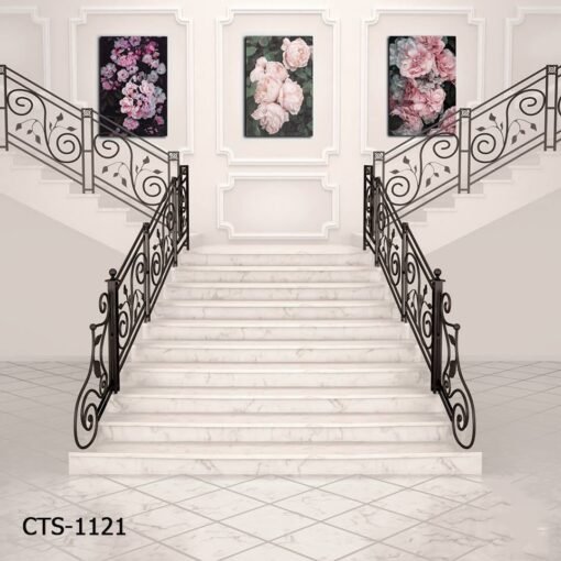 Cầu thang sắt mỹ thuật CTS-1121