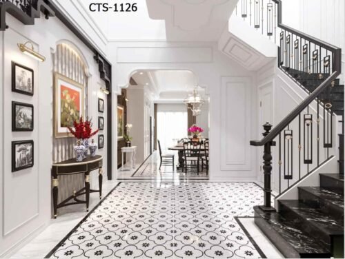 Cầu thang sắt mỹ thuật CTS-1126