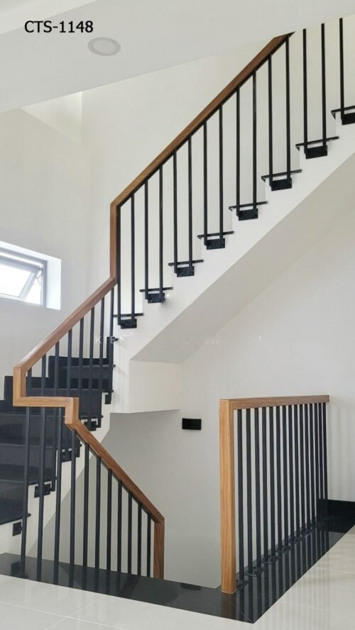 Cầu thang sắt mỹ thuật CTS-1148