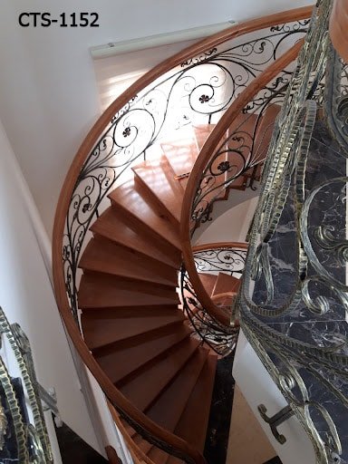 Cầu thang sắt mỹ thuật CTS-1152