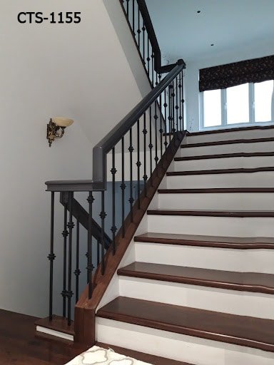 Cầu thang sắt mỹ thuật CTS-1155