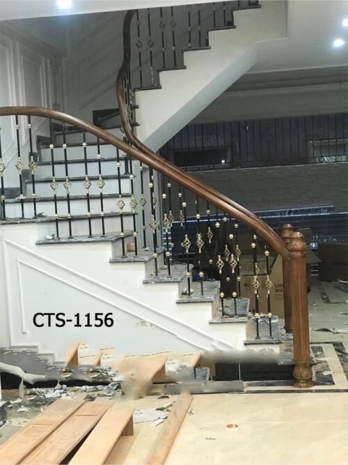 Cầu thang sắt mỹ thuật CTS-1156