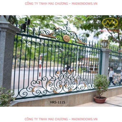 Hàng rào sắt mỹ thuật HRS-1115
