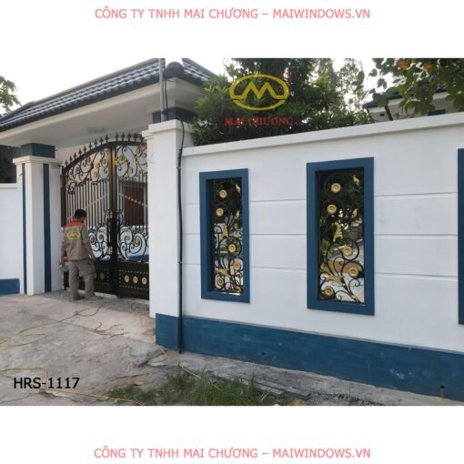 Hàng rào sắt mỹ thuật HRS-1117
