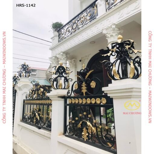 Hàng rào sắt mỹ thuật HRS-1142